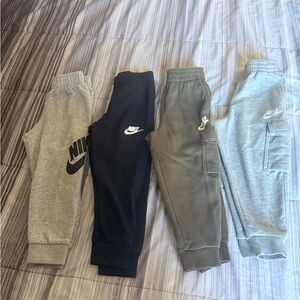 Nike Kids Sweatpants - Gray, Black, Olive